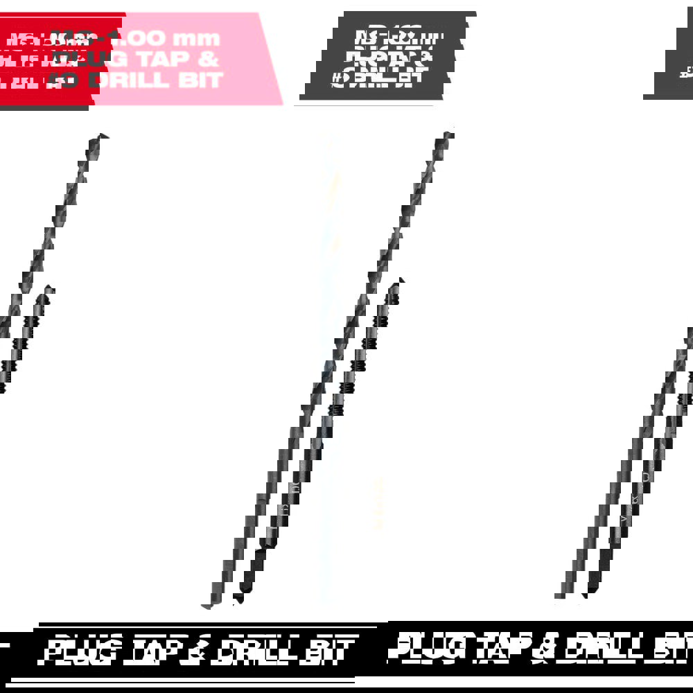 Tap & Drill Sets; Maximum Drill Size (Wire): #9 ; Minimum Drill Size (Wire): #9 ; Tap Type: Standard Hand ; Tap Coating/Finish: Oxide ; Tap Material: High Carbon Steel ; Drill Material: High Carbon Steel
